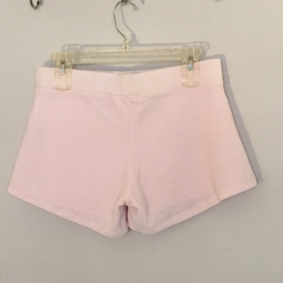 Nautica Blue Sleepwear Pink Fleece Sleep Shorts Size Medium - Picture 3 of 4